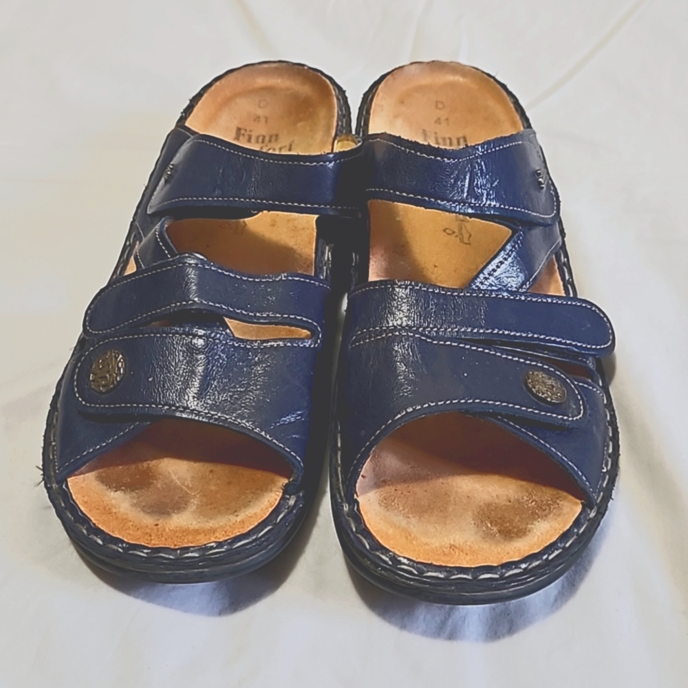 Finn Comfort sandals.